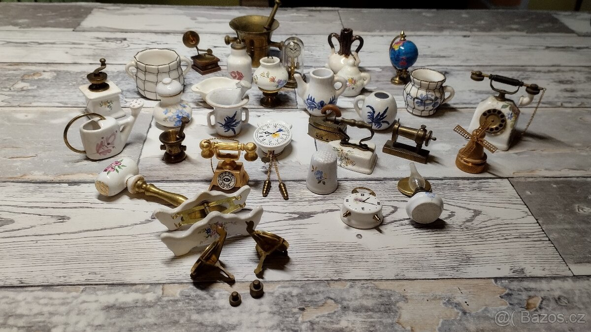 Sbírka miniatur - 30 kusů - 12