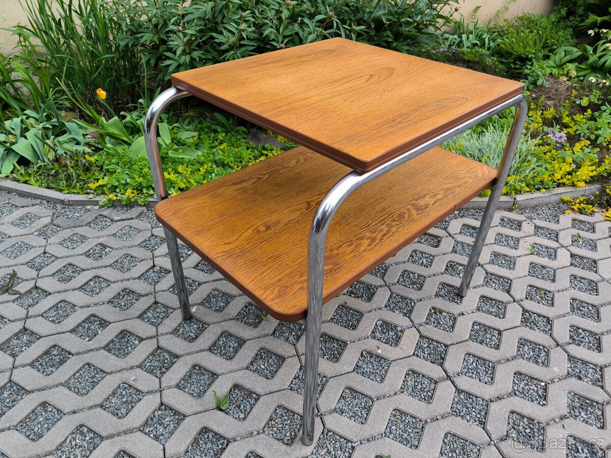 Funkcionalistický trubkový stolek - Marcel Breuer - 12