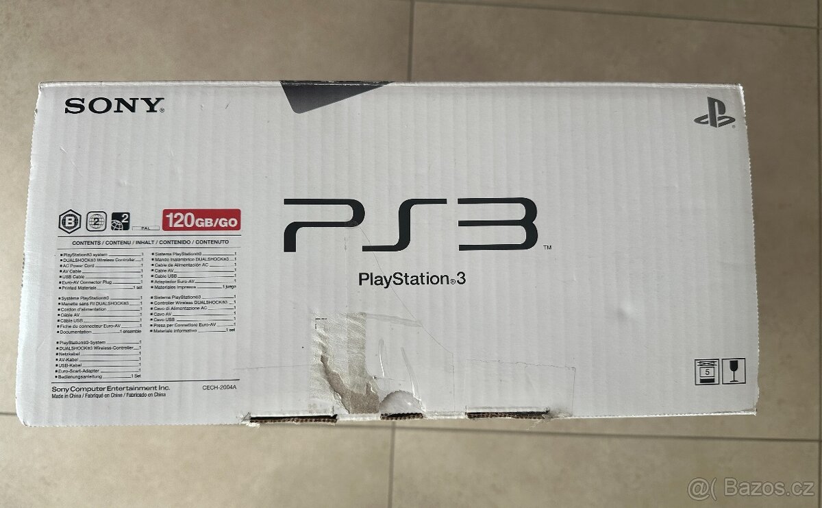 Playstation 3 slim, 120 GB, OVP - 12