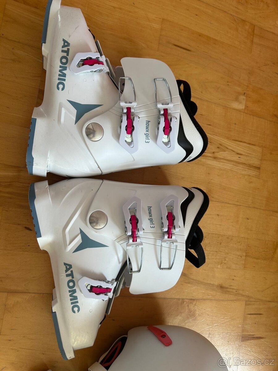 dětský lyžařský komplet pro holku - v moc hezkém stavu - 12