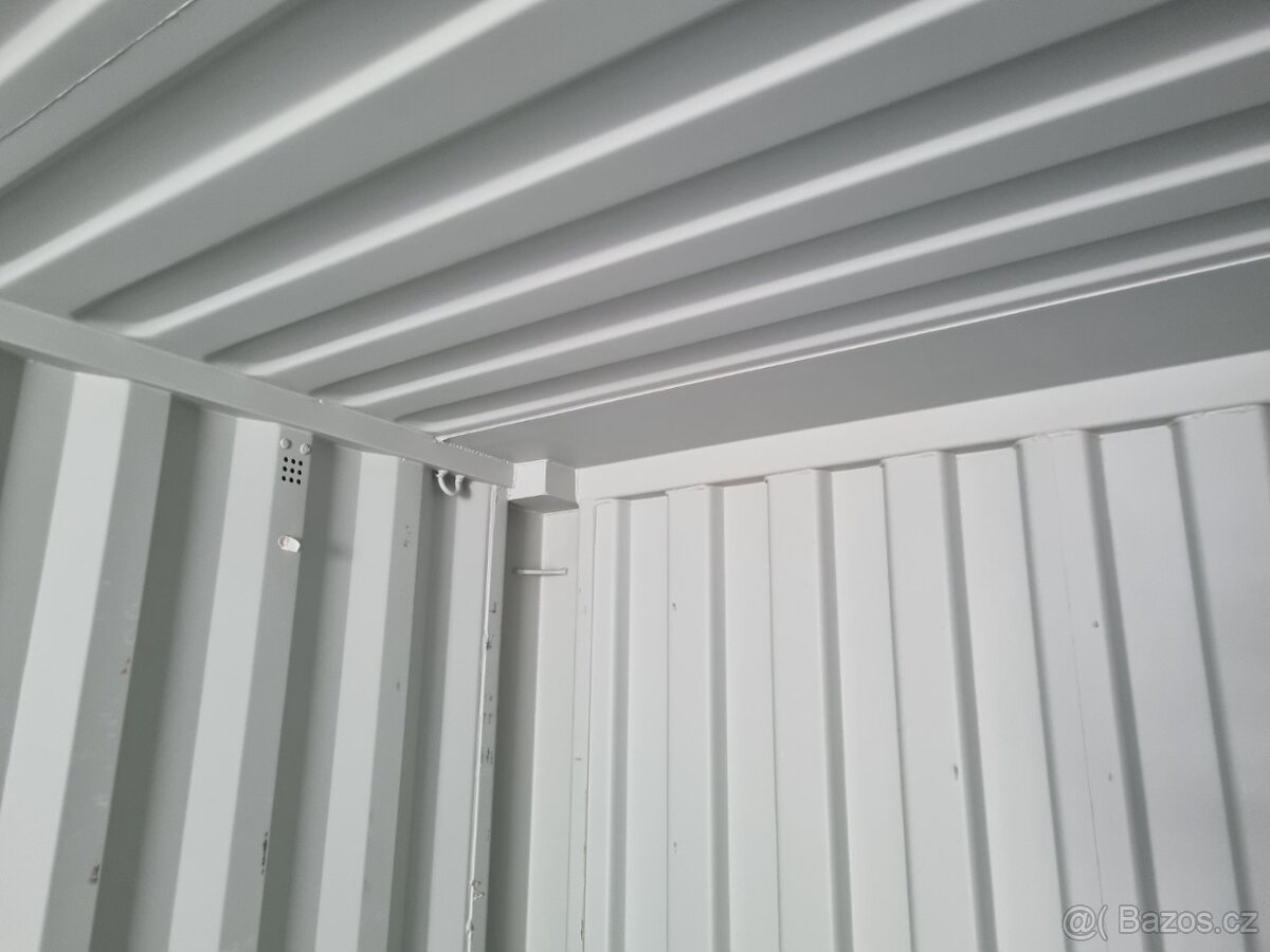 Lodní kontejner 6m – námořní modrá barva - 12