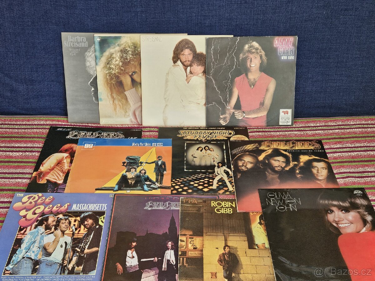 Gramofon,Repro,Zesilovač a LP. - 12