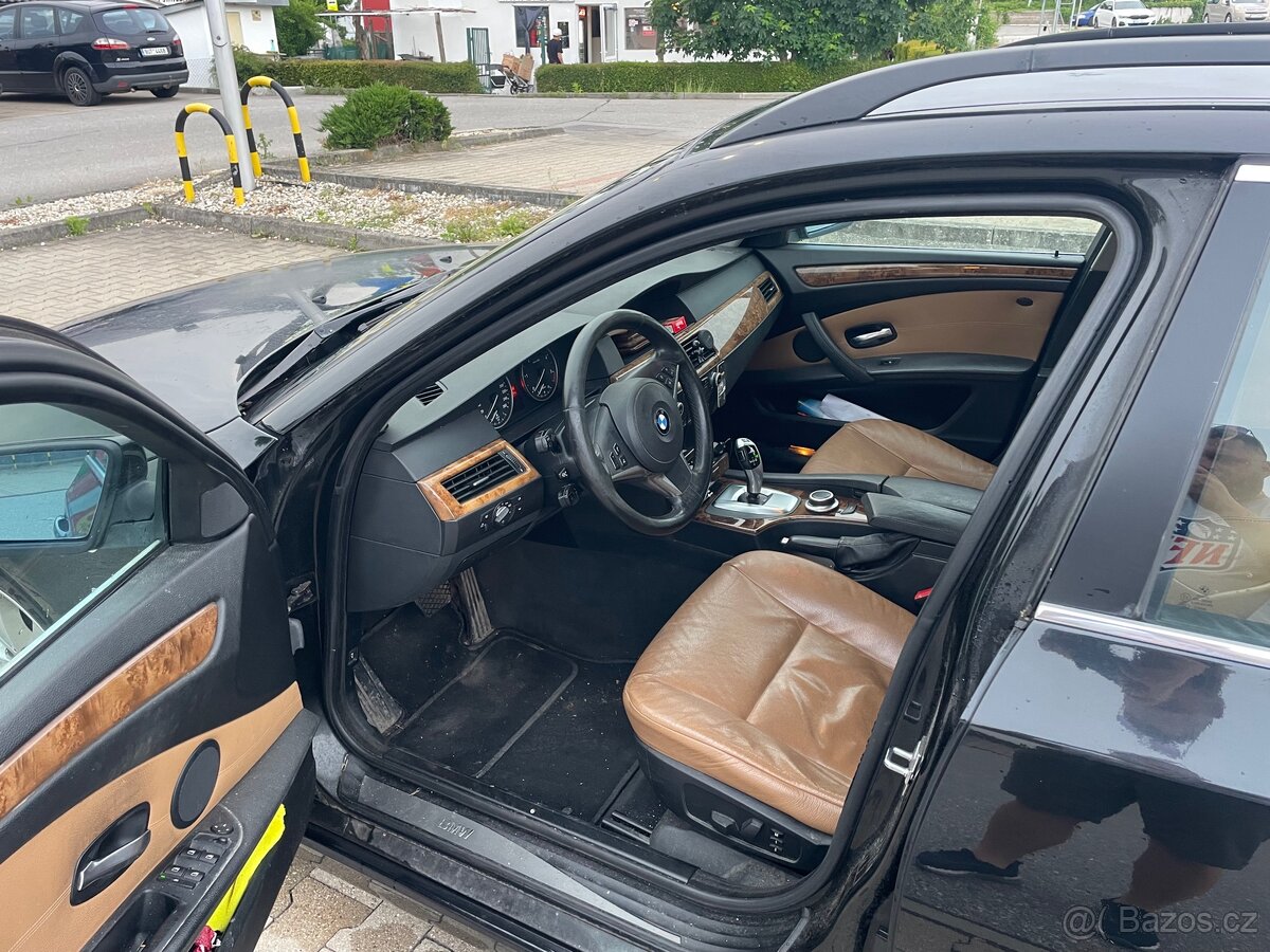 BMW E61 535d LCI, nebourané, nová STK - 12