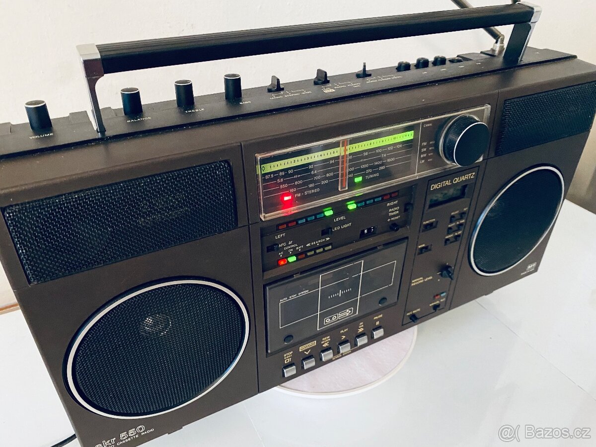Radiomagnetofon RFT SKR 550, rok 1986 - 12