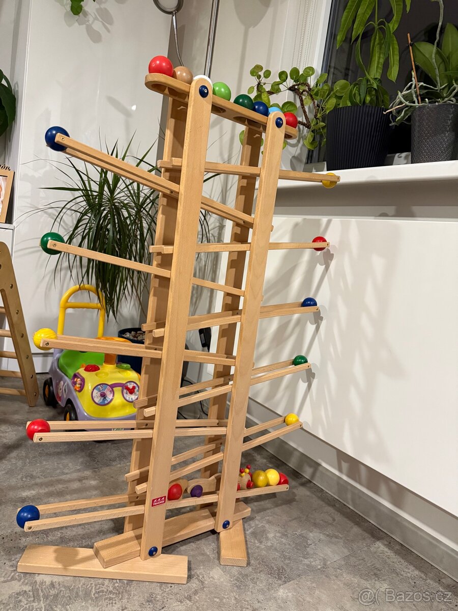 Dřevěná kuličková dráha - 12