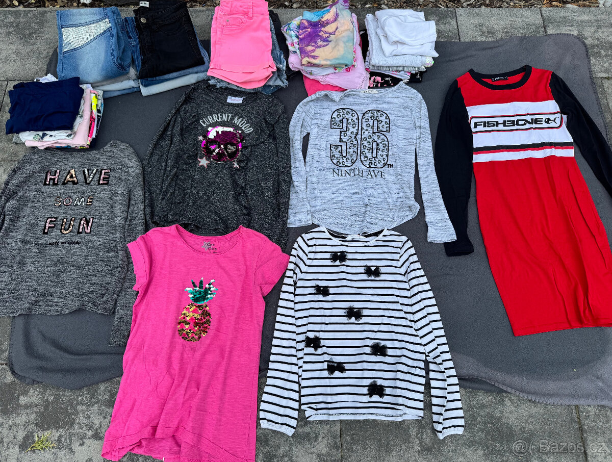 Dívčí oblečení vel. 142-158 - 12