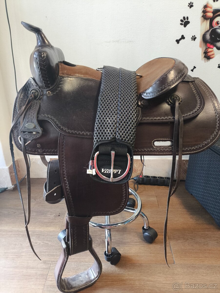 Westernové sedlo Tom Zajac - 12