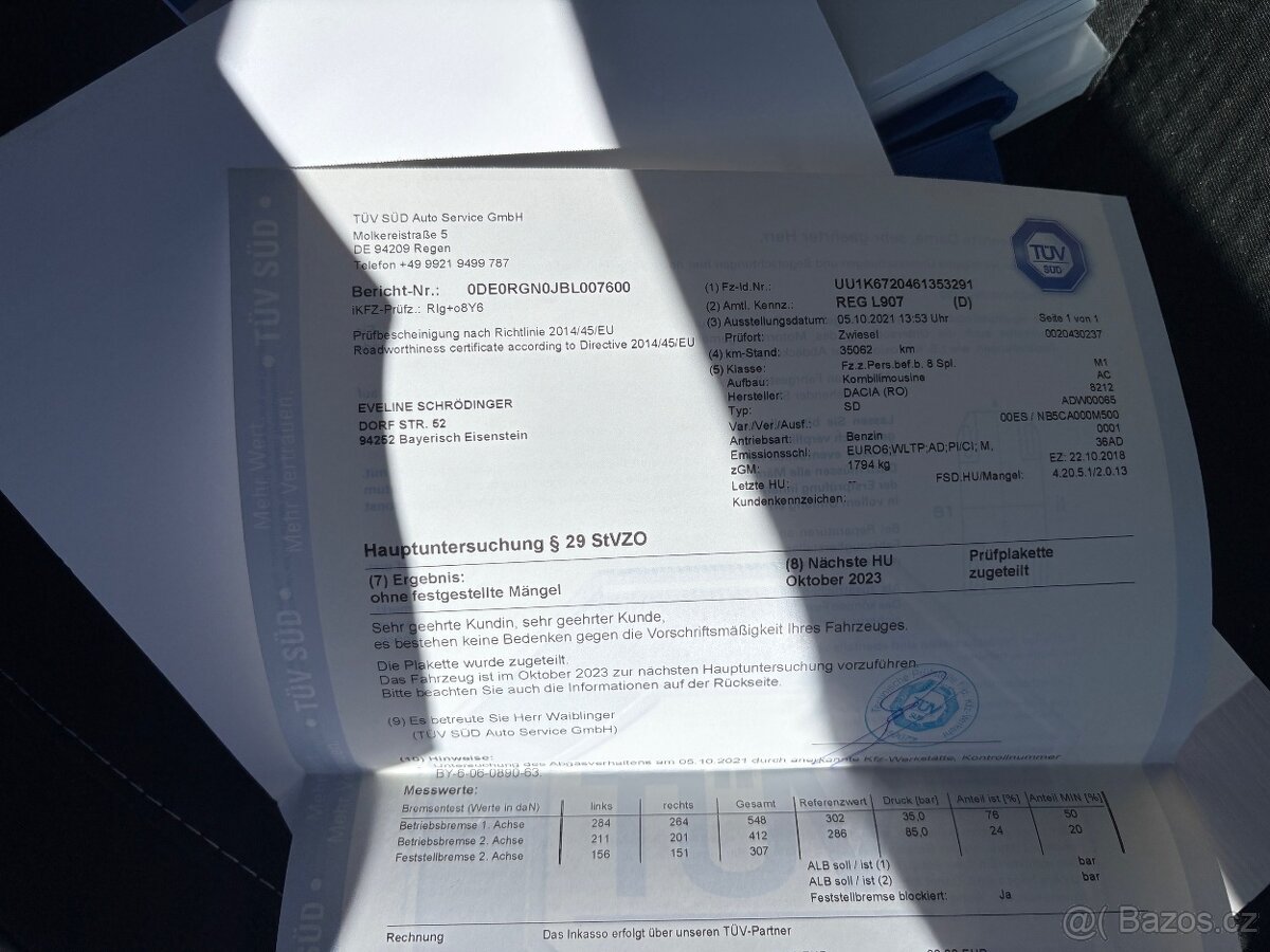 Dacia Dokker - rok2018,motor1.6i,výkon75kw,najeto104283KM - 12