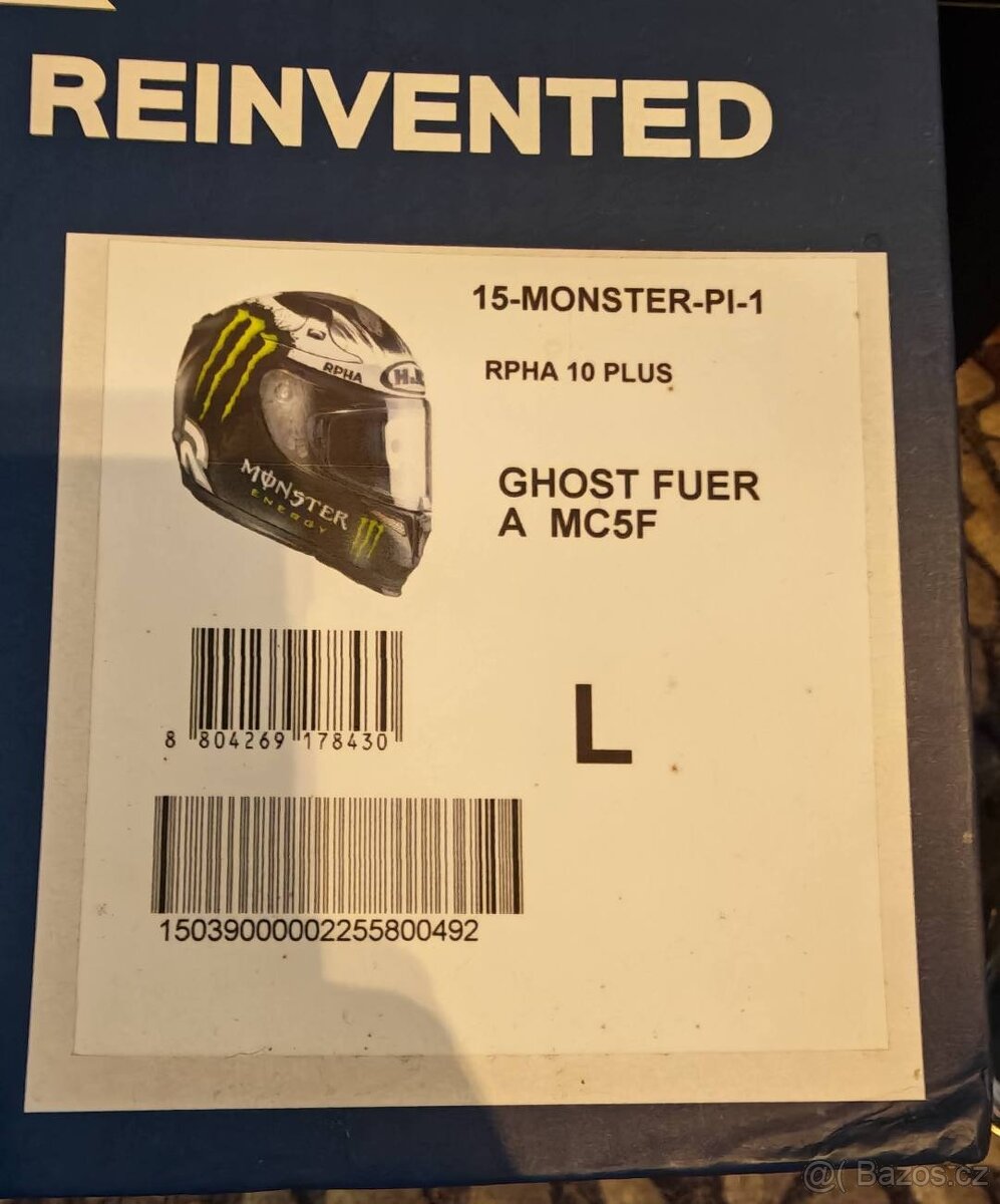 Nová HJC přilba RPHA 10 PLUS Lorenzo PC: 13 790,- vel. L - 12