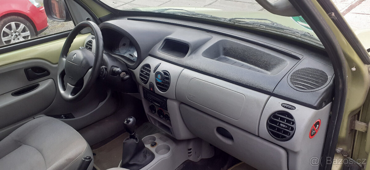 Renault Kangoo 1.2 16V, najeto 165 tisíc, 5 místné, rok 2004 - 12