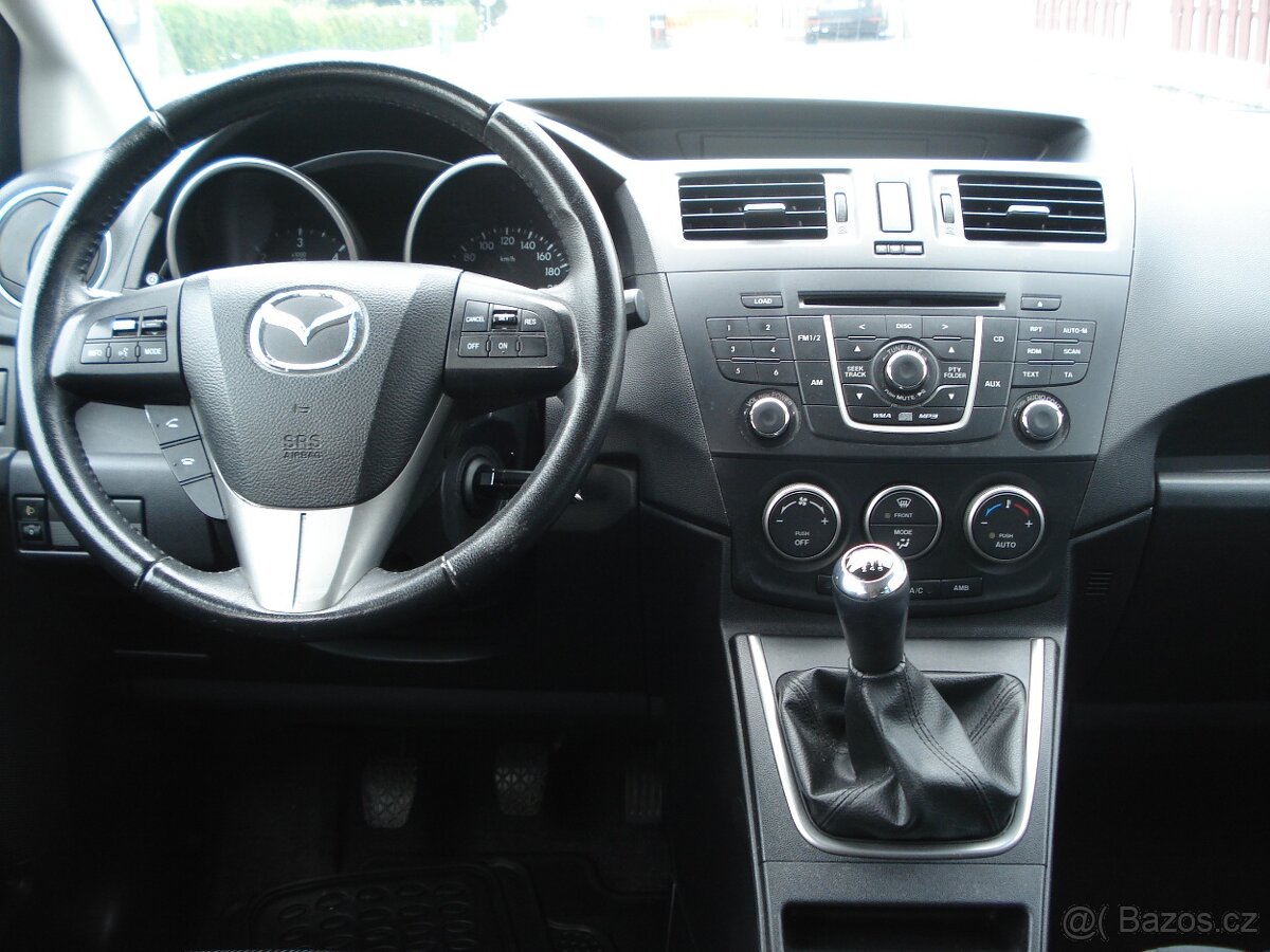 Mazda 5 1.6 CD 116 TX,7 MÍST,SERVISKA,NOVÁ STK - 12