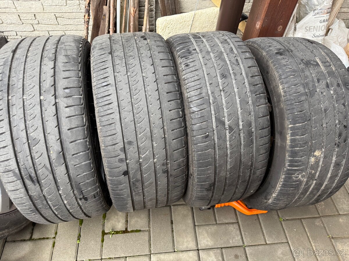 Alu kola R19 5x112 VW Škoda Seat 8.5”x19” pneu 255/40/19 - 12