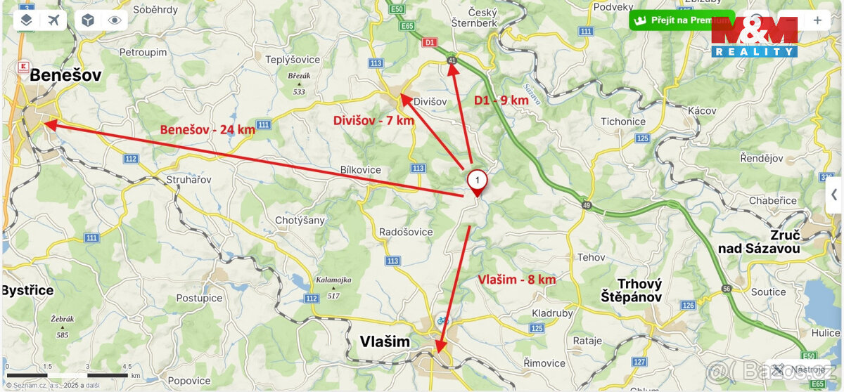 Prodej pozemku k bydlení, 1203 m², Libež - 12