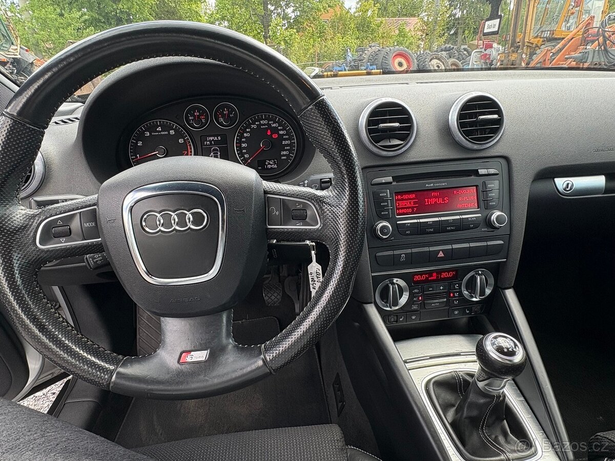 AUDI A3 cabrio 1.8T S line Dohoda jistá - 12