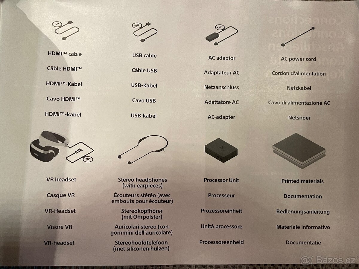 Playstation 4 CUH-ZVR2 + Kamera VR sada - 12