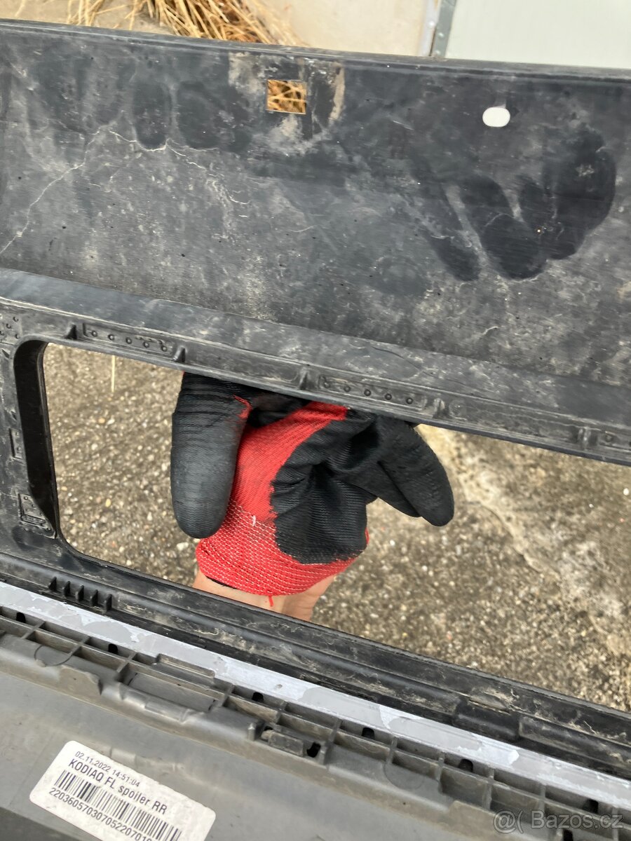 zadni naraznik skoda kodiaq spoiler difuzor - 12