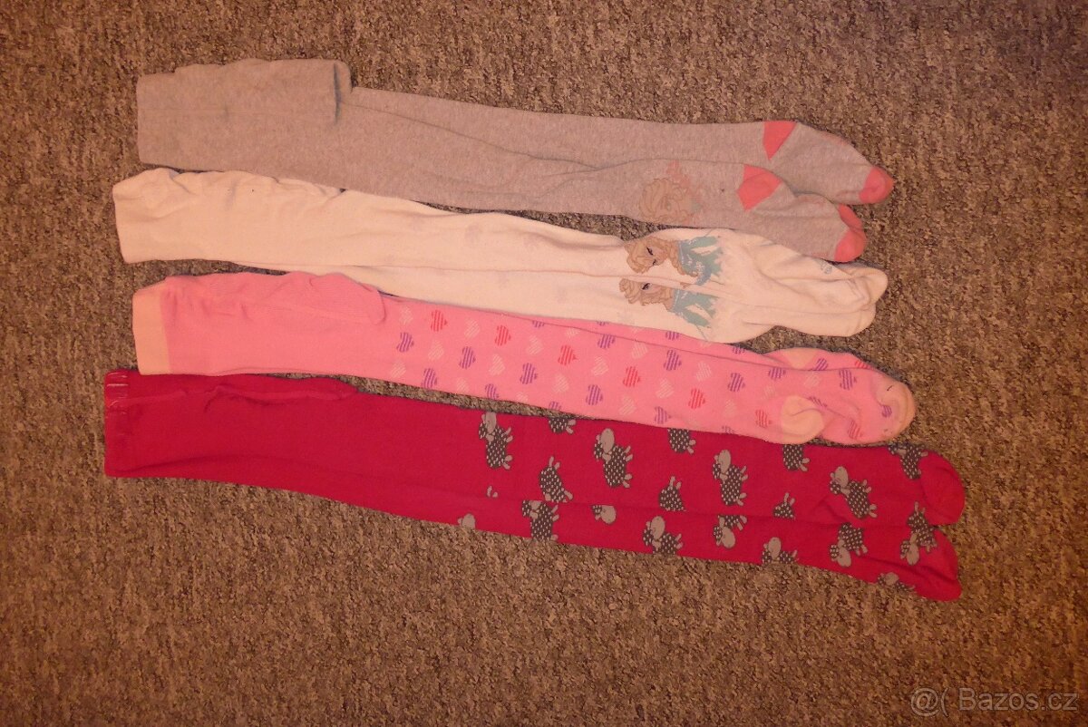 punčocháče mix vel. 110/116 - 12