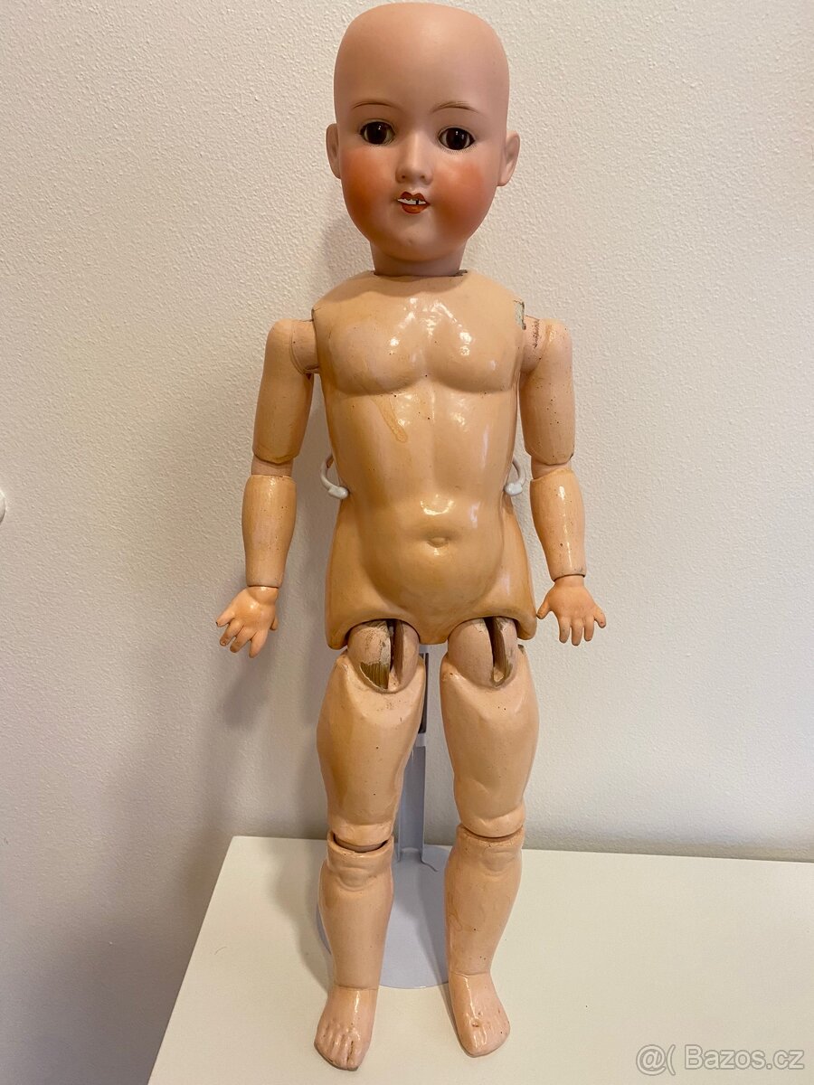 Starožitná německá panenka Armand Marseille - 12