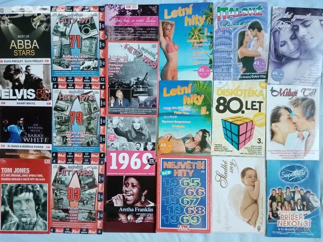 Orig.CD rock a pop (posetky- i nerozdelane) od 19Kč - 12