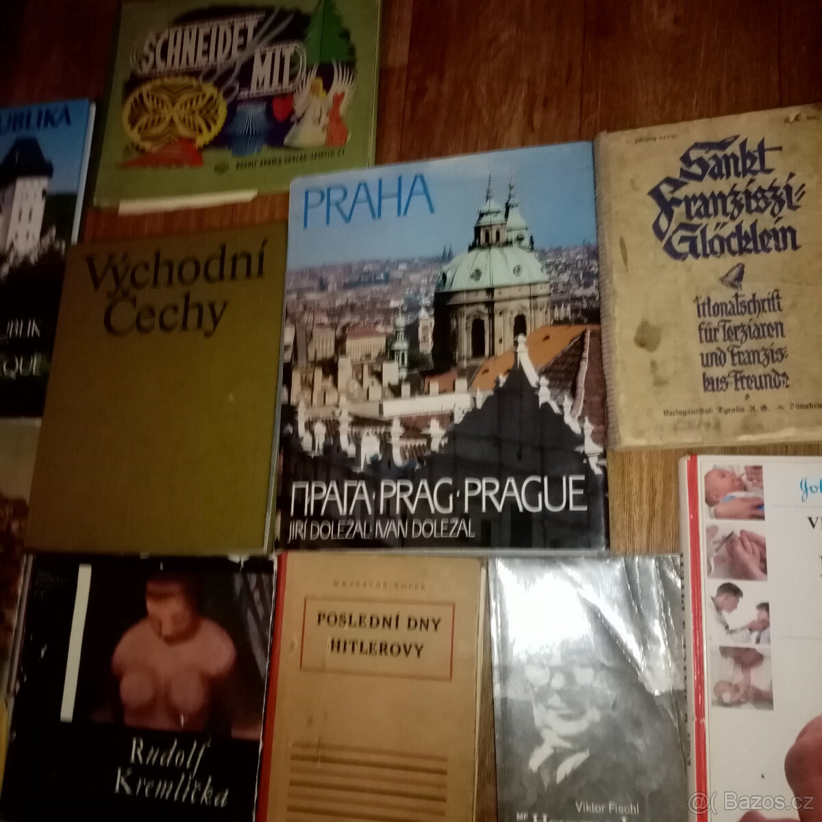 PRODÁM RŮZNÉ STARÉ KNIHY - UMĚNÍ HISTORIE, MÍSTOPIS AJ. - 12