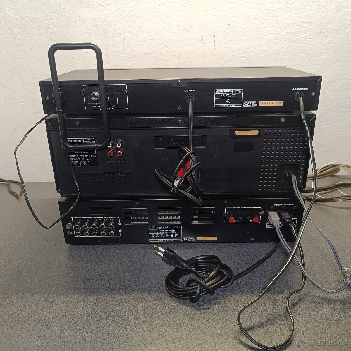 FISHER CA-223R +tuner a kazeta - 12
