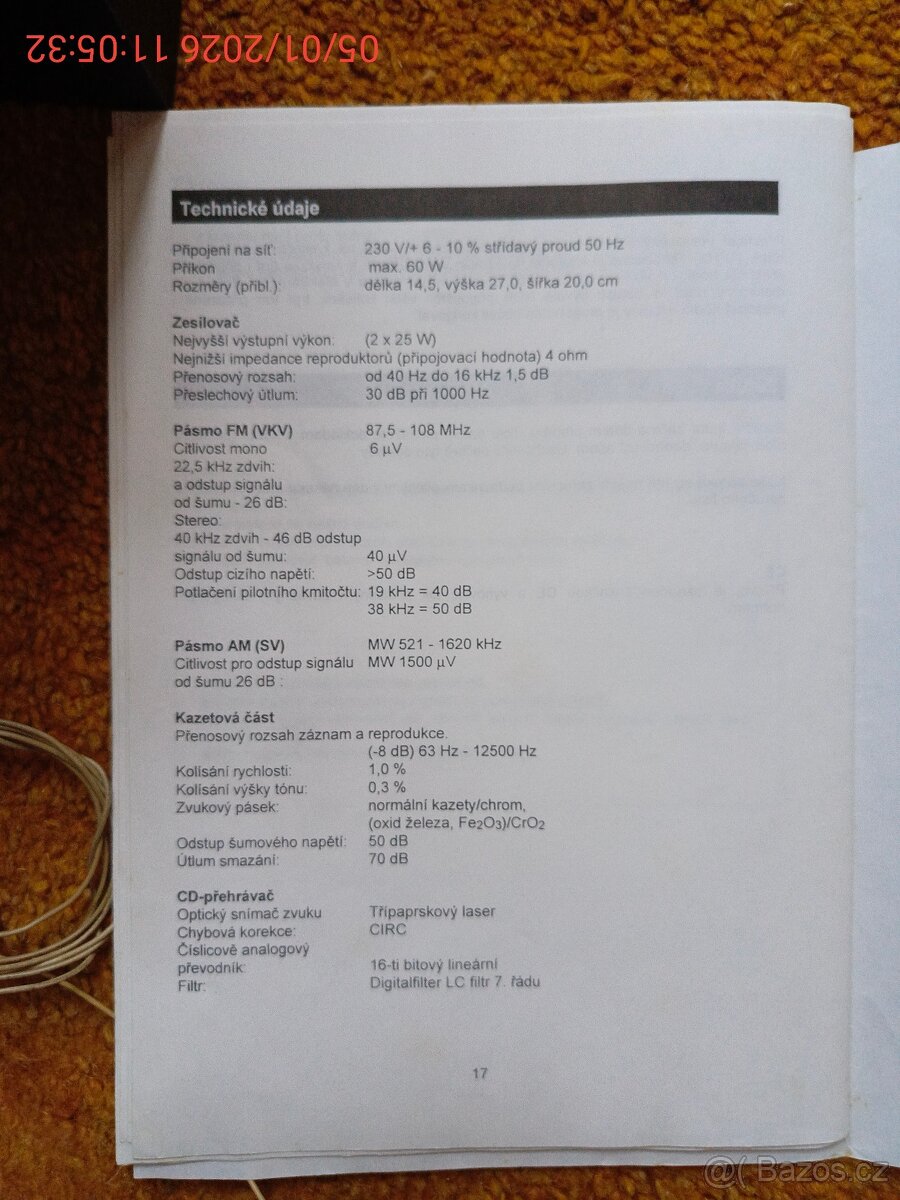 Mini HiFi systém. - 12