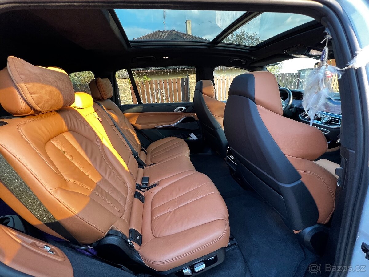 BMW X7 40d Mpaket, 2021, 7míst, H/K, tažné, nezávis. top. - 12