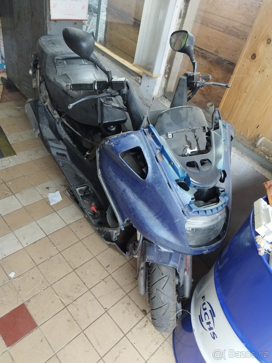 Yamaha Majesty DX250/ Yuki Vista,elektrochoper - 12