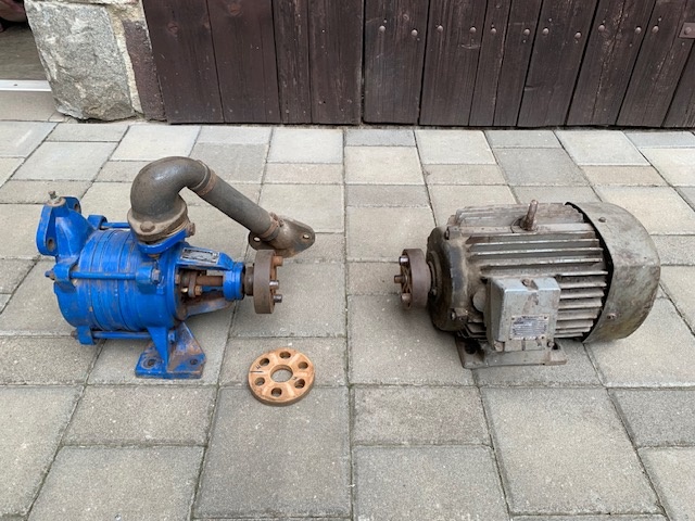 Elektromotor s čerpadlem AP 100L-4s - 12