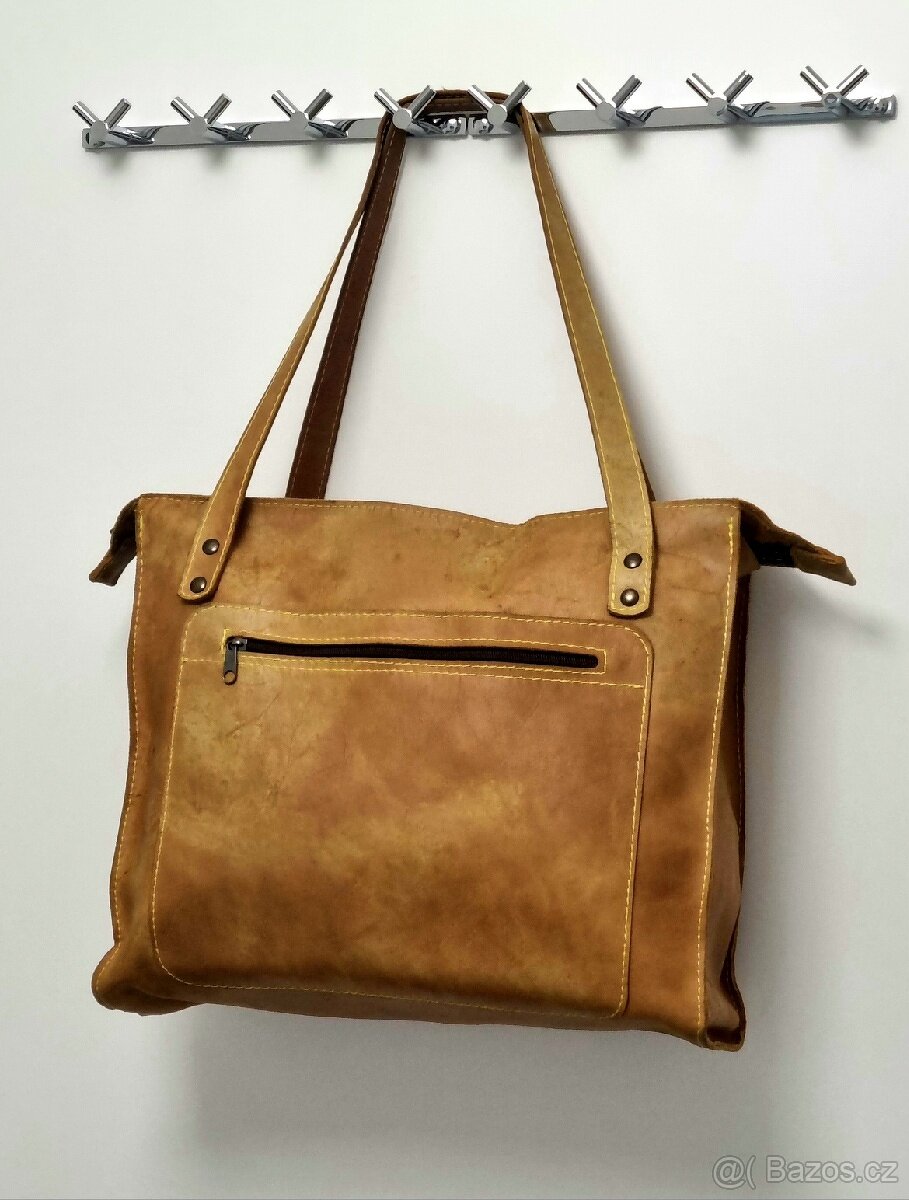 Dámská kožená kabela - 12
