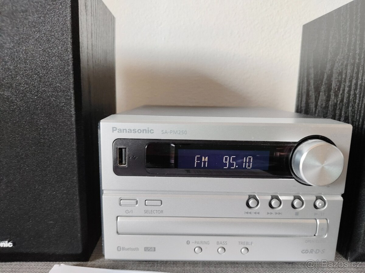 Hi-FI Microsystém Panasonic SC-PM250 reproduktory 20W – JAKO - 12