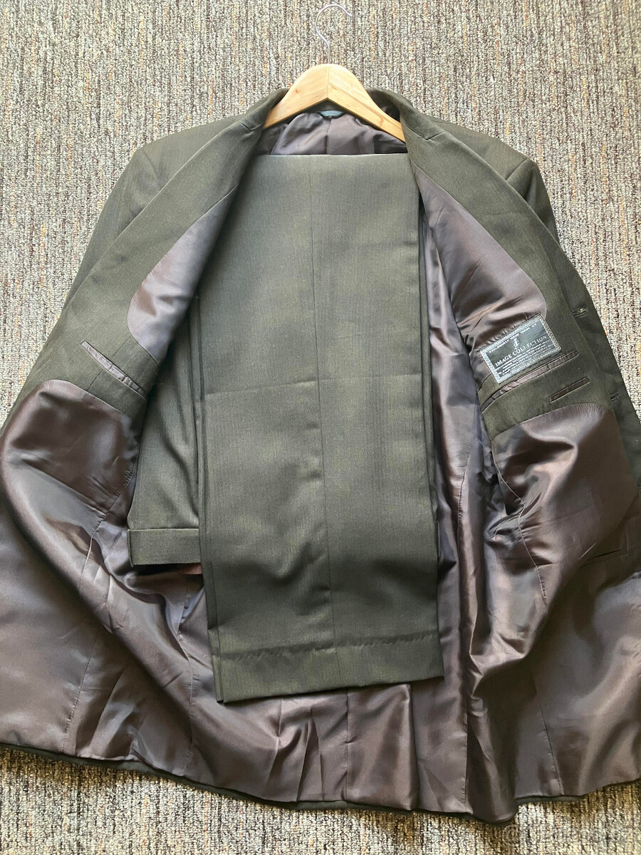 Pánský oblek šitý na míru pro dlouhána 207cm - 12