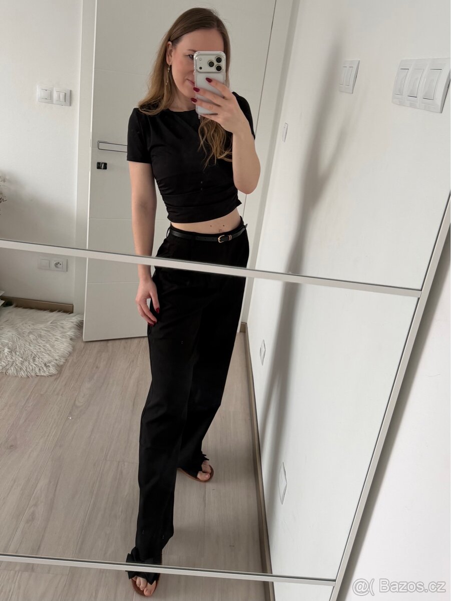 Nádherné společenské kalhoty S Sinsay - 12