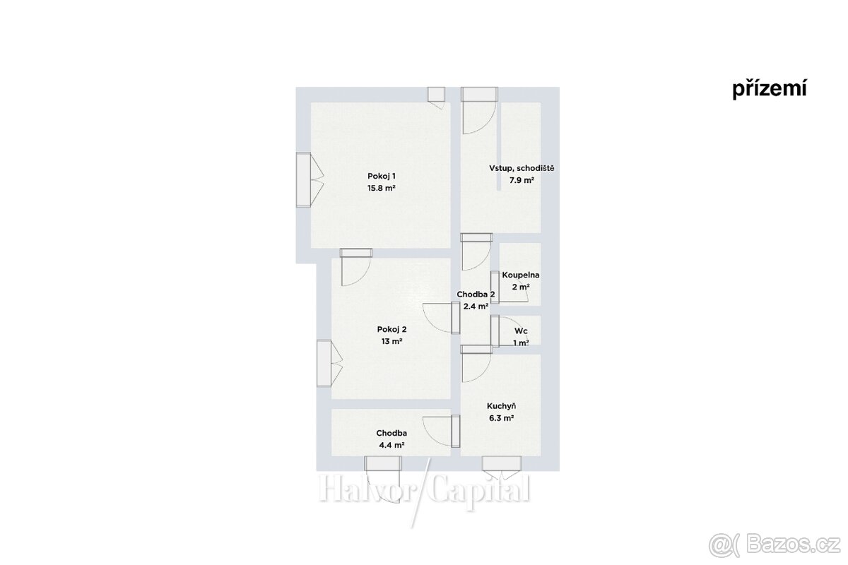 Prodej vily 140 m², pozemek 298 m² v Praze na Ořechovce - 12
