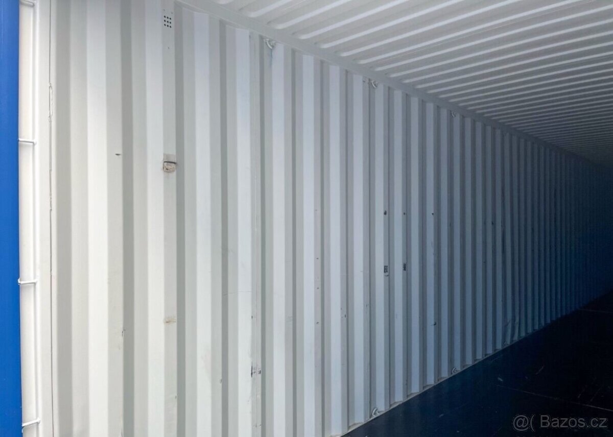 Lodní kontejner 40HC modrá barva - DODÁNÍ ZDARMA - 12