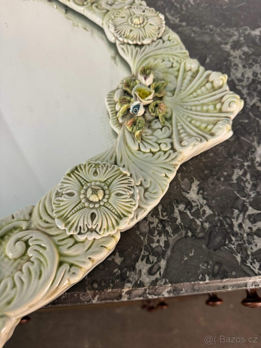 Porcelánové zrcadlo - 12