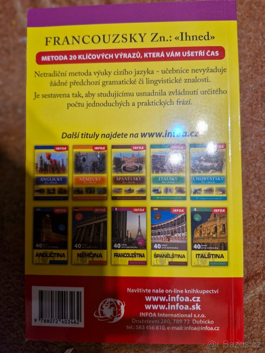 Francouzština. Italština - 12