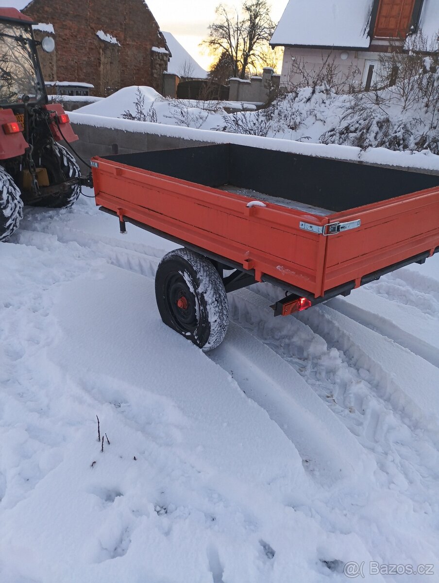 Sklápěcí vlek za malotraktor - 12