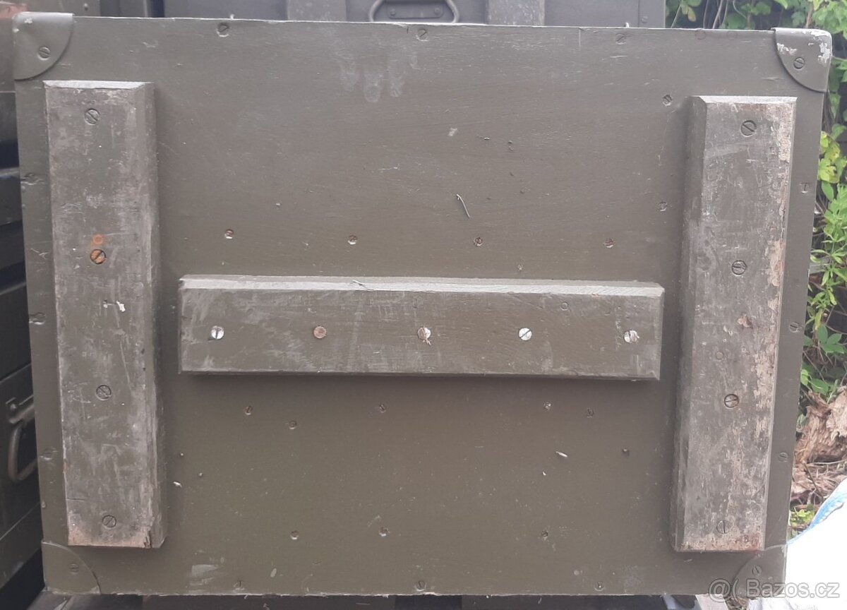 Prodám vojenské dřevěné bedny - 12