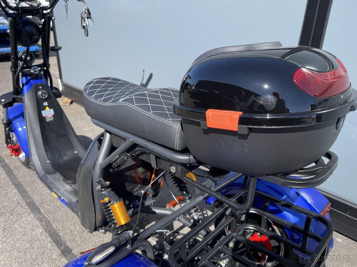 Elektrická tříkolka Leramotors C5, 2000W, bez řidičáku - 12