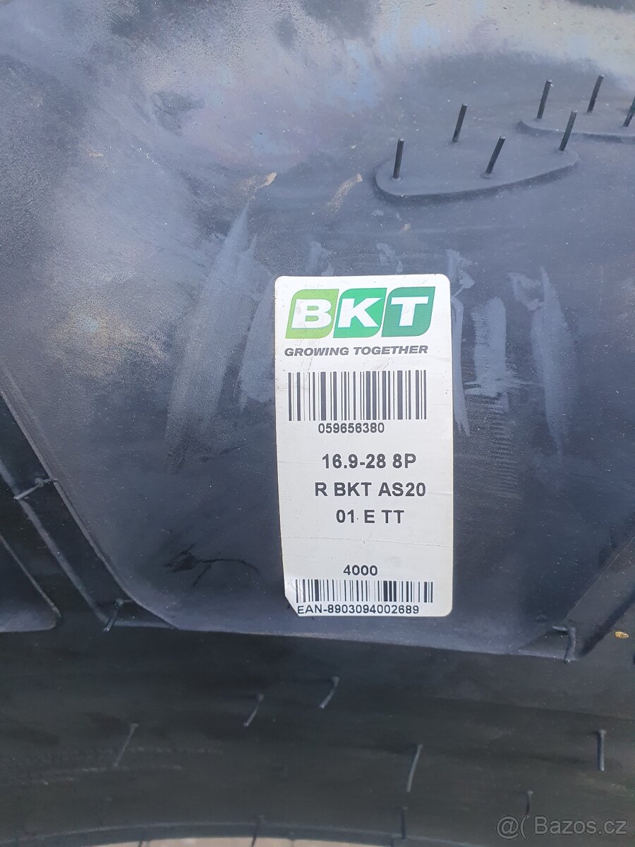 Pneu BKT 16,9 - 28...8 pláten - 12