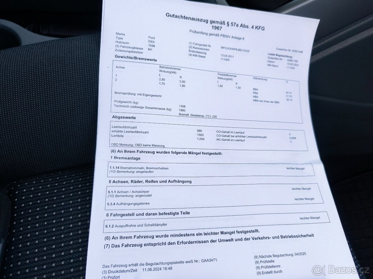 Ford C-MAX, 1.6,KRÁSNÝ,125KM,VÝBAVA,1MAJ51 - 12