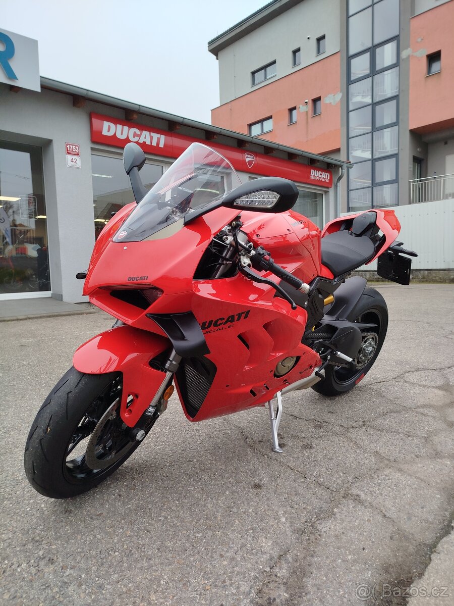Ducati Panigale V4, ČR, ZÁRUKA, - DPH, KRÁSNÝ STAV - 12