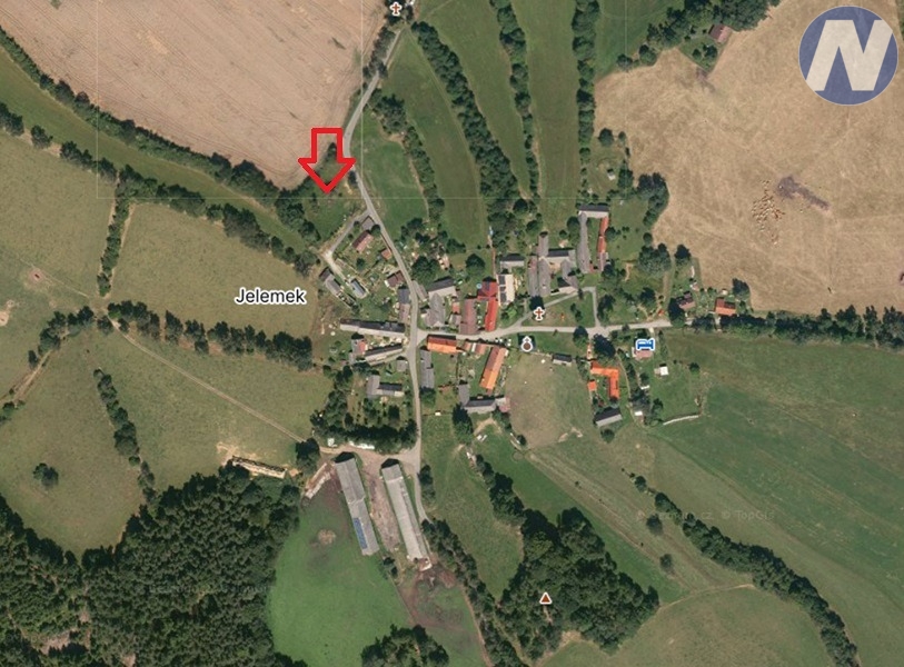 Prodej stavebního pozemku 1154 m², Jelemek u Prachatic - 12