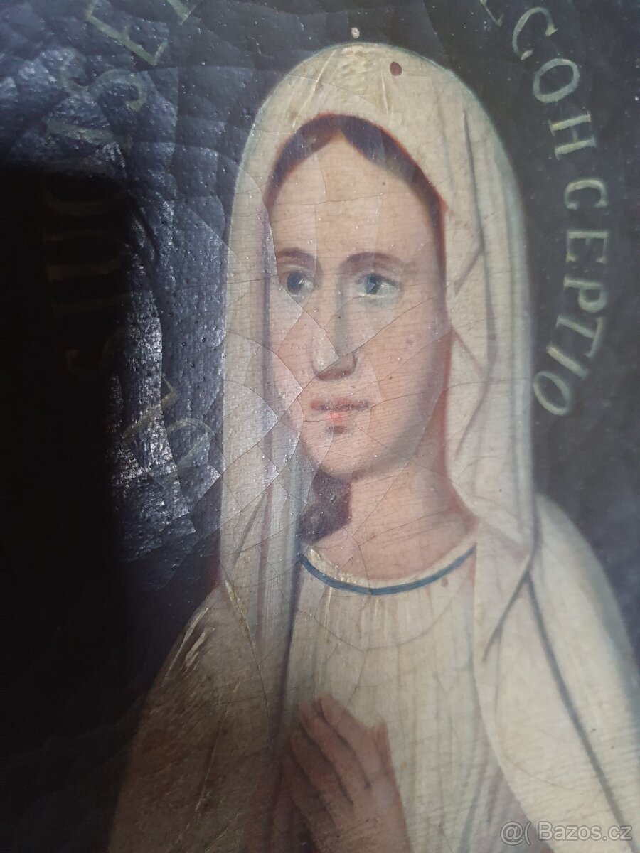 Obrazy staré olej - 12