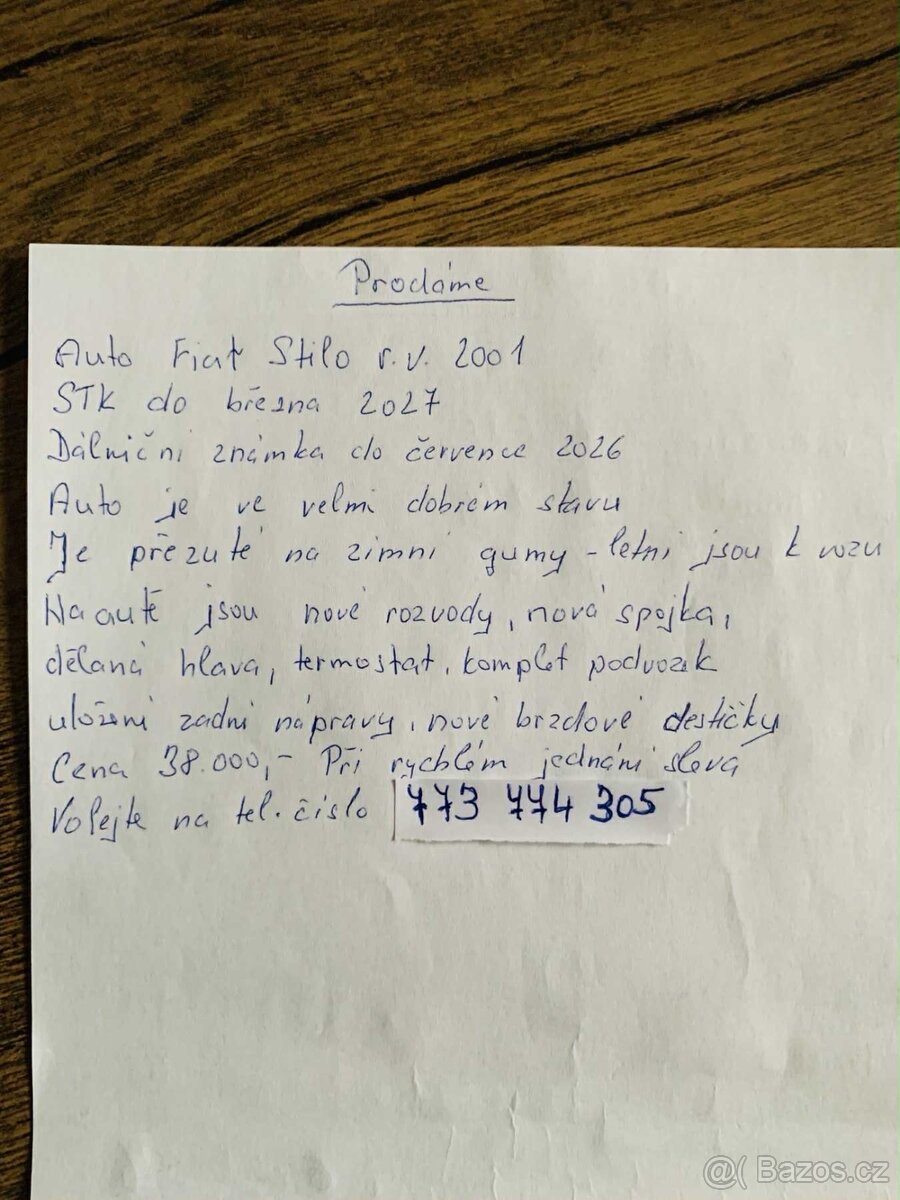 Fiat Stilo 2001 - 12