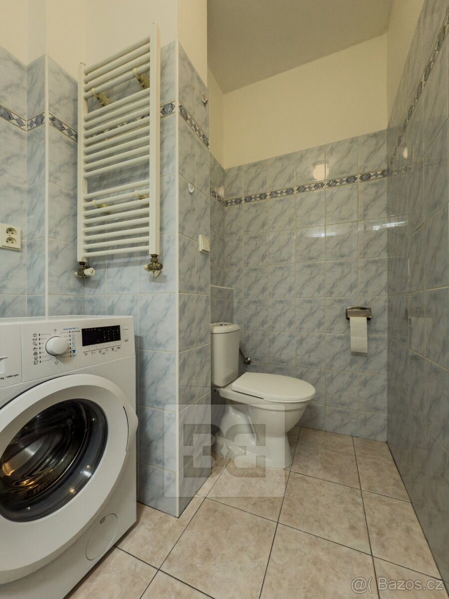 Vybavený byt 1+kk ve Vršovicích s výhledem do vnitrobloku - 12