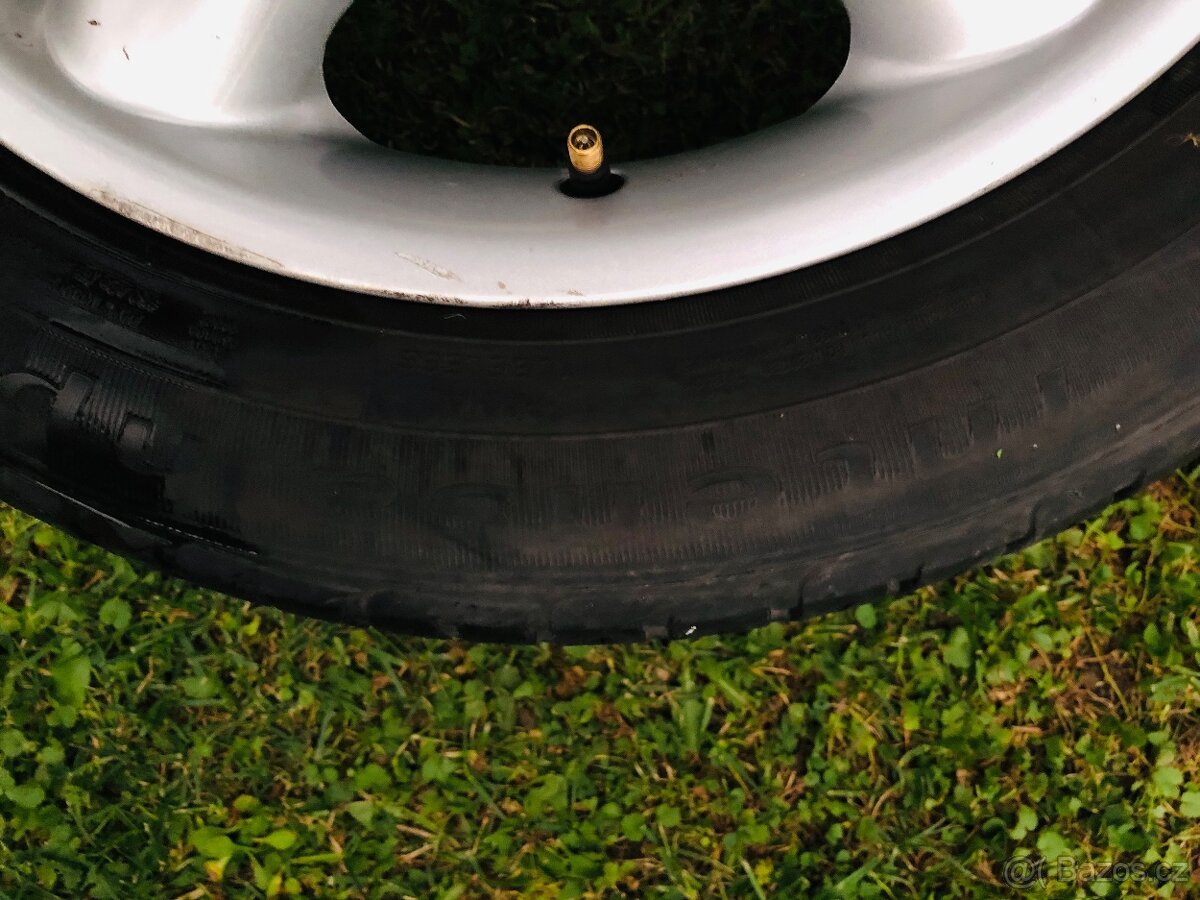 15" Alu 4x108 Zender 7Jx15H2 + letní pneu 195/55/15 - 12