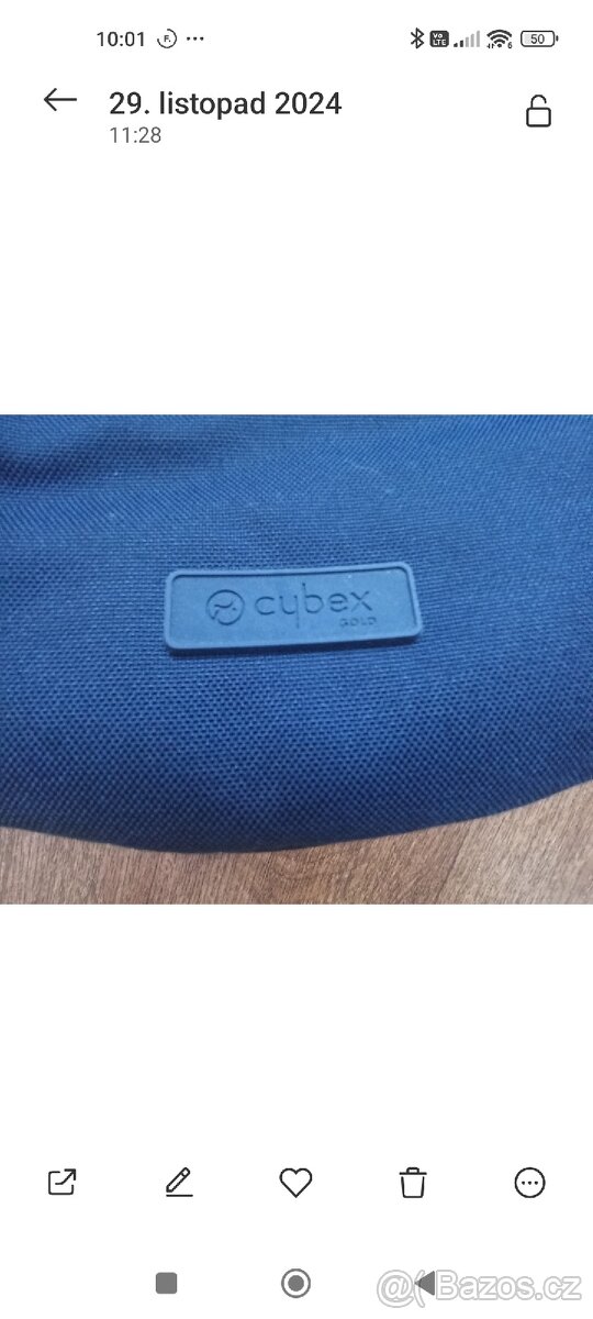 Cybex PRIAM 3 MIDNIGHT BLUE PLUS, CHROME BLACK - 12