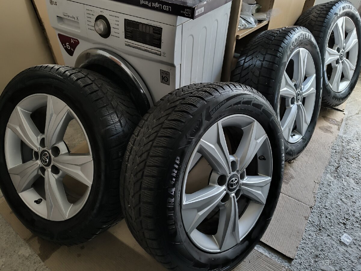 ALU kola Toyota CHR 5x114,3 R17 Originál,zim.pneu91%+TPMS - 12